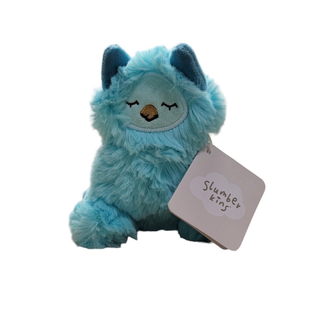 Slumberkins Hero Camp Aqua Blue Stuffed Griffin Mini Soft Baby Toy Plush 6 Inch